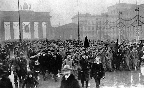 brandenburger tor, 1918