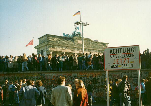 brandenburger tor, 1989